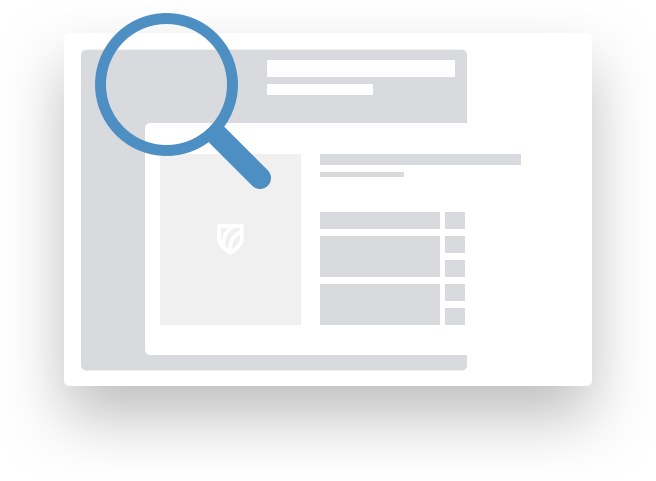 Illustration of a USMON case search